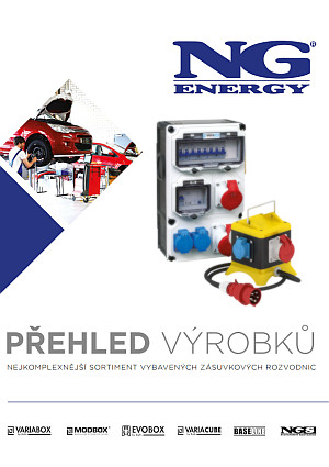 Přehled výrobků NG ENERGY