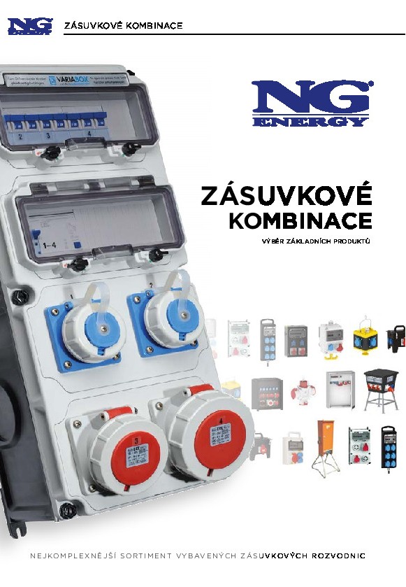 NG ENERGY Výběr zásuvkových kombinací 2021